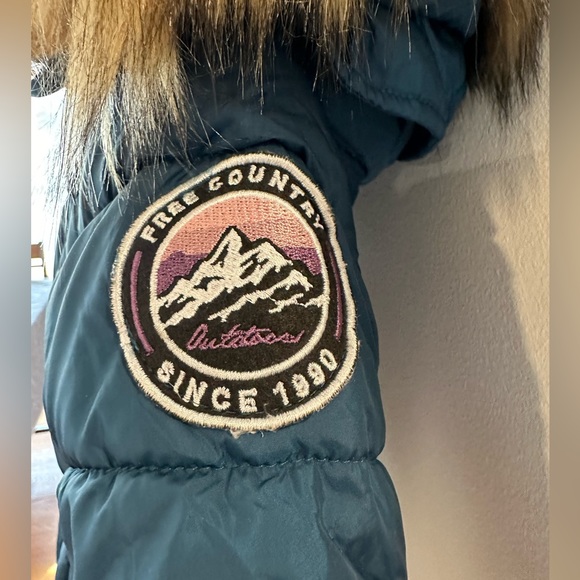 Free Country Girls Peacock Blue 3 in 1 Jacket NWT Various Sizes - Picture 12 of 16